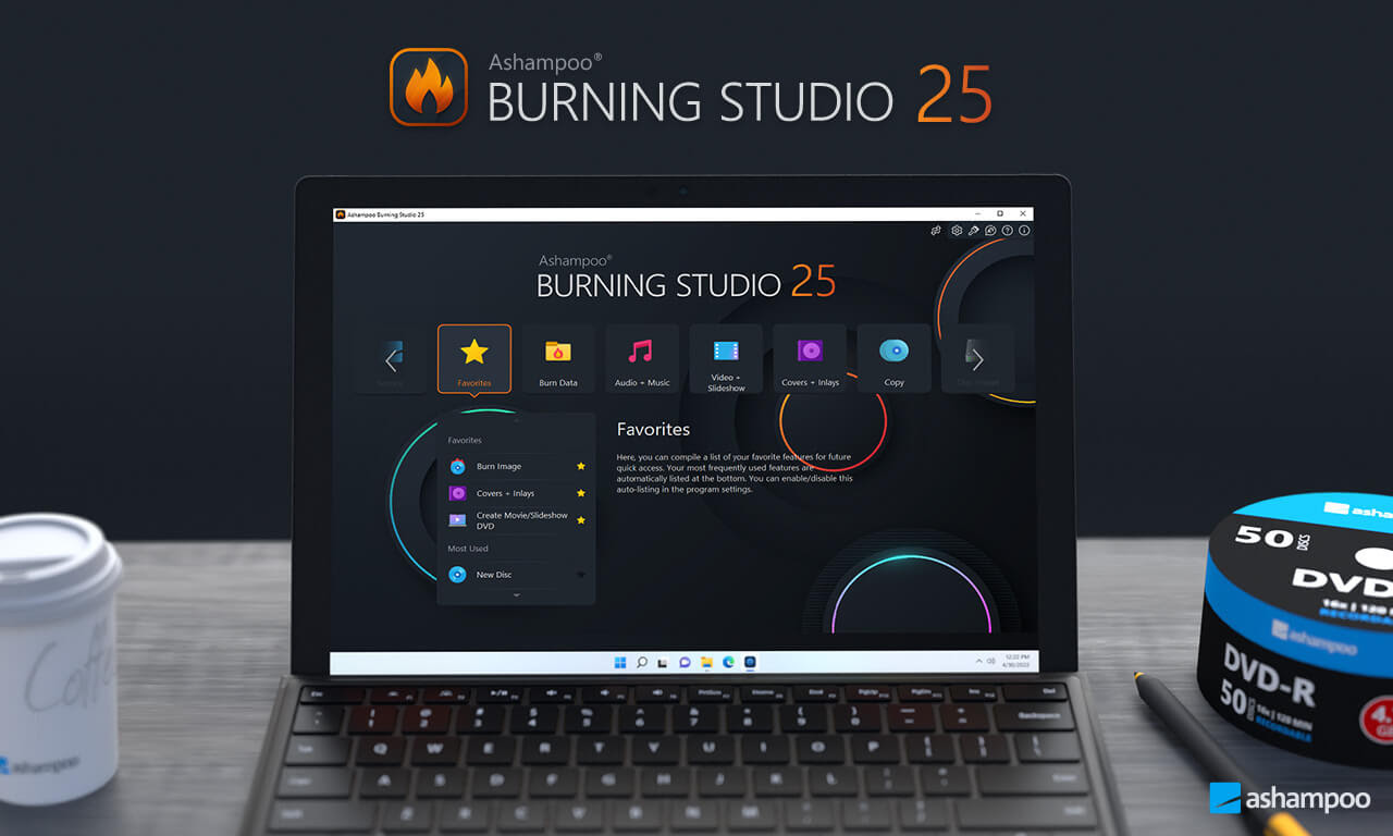 Ashampoo Burning Studio 25 Promo Banner