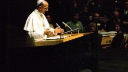 Paolo VI all'Onu nel 1965