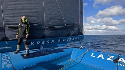 Voile : dans les coulisses de la préparation du Trophée Jules Verne, un des derniers grands défis de François Gabart