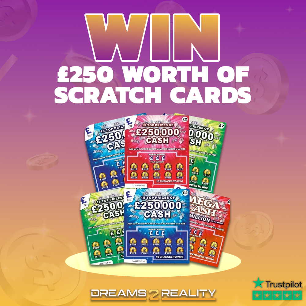 Image of Win £250 Worth Of Scratch Cards #2