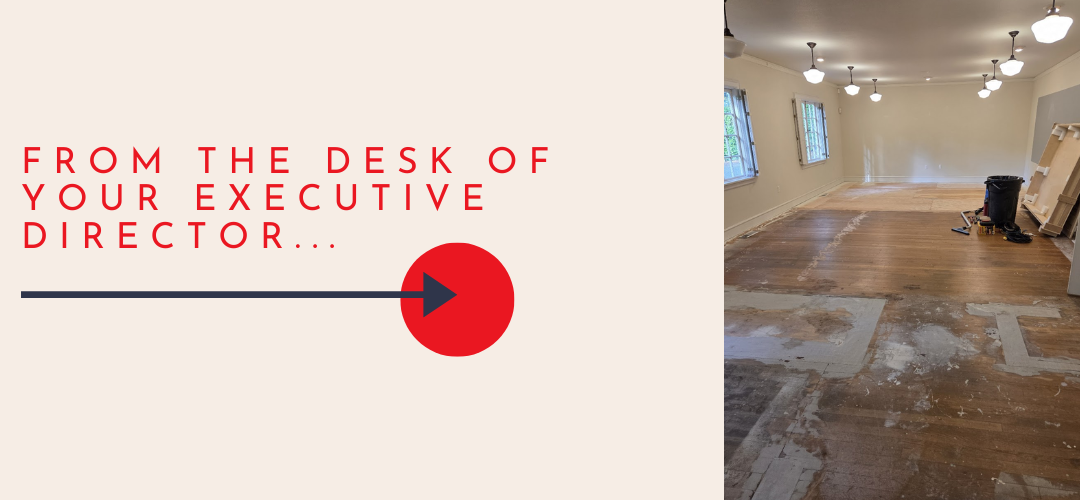 From the desk of your executive director