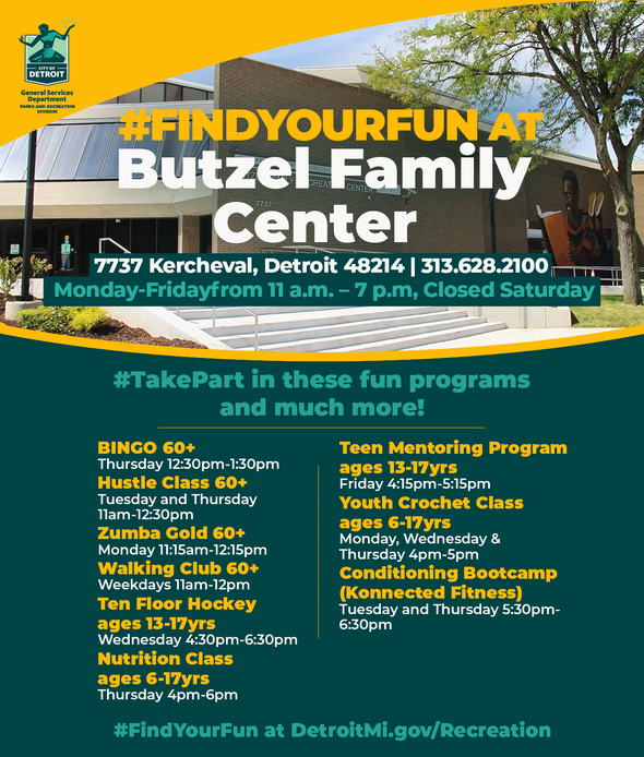 Butzel family Center Programming