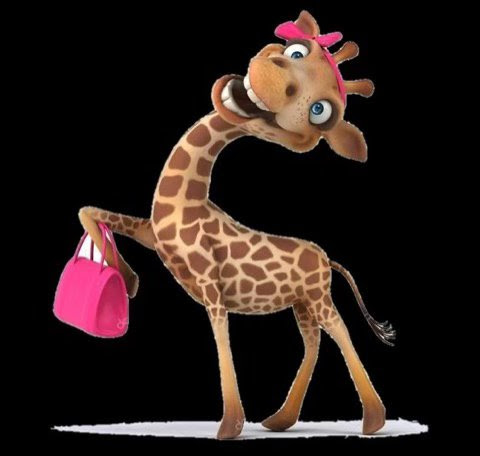 Giraffe_Shopping