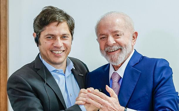 Lula recebe Axel Kicillof, governador da província de Buenos Aires, e indica parcerias comerciais