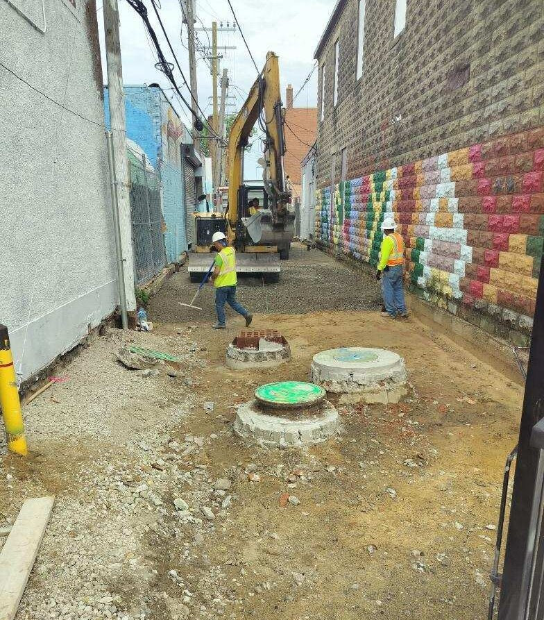 Arts Alleys Construction pic1