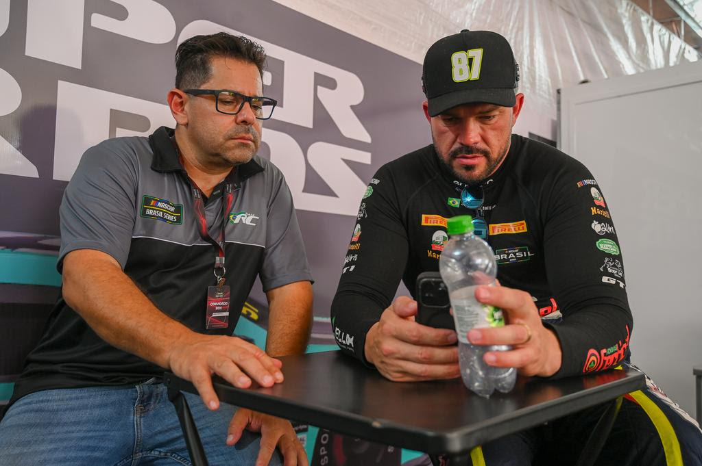 #87 Jorge Martelli e o coach Michel Giusti (Clayton Medeiros / SiGCom)