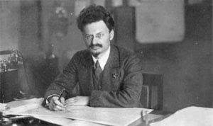 Trotsky in 1918