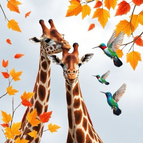 Giraffes-and-Hummingbirds