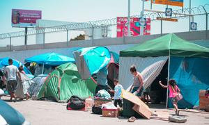  El paso fronterizo peatonal PedWest en Tijuana, México (archivo).