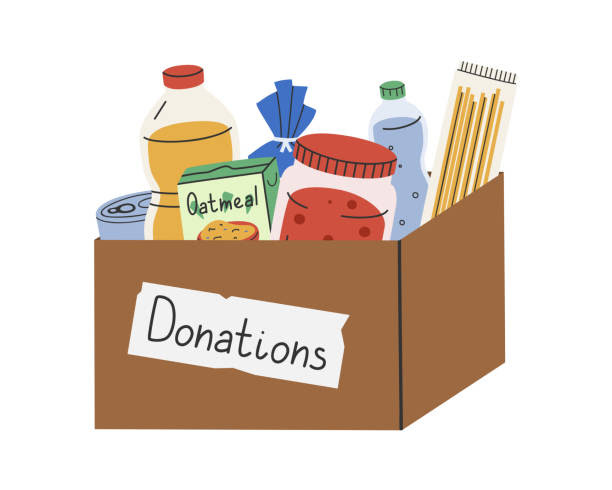 470+ Food Bank Donation Stock Illustrations, Royalty-Free Vector Graphics & Clip  Art - iStock | Food bank donation center, Food bank donation box