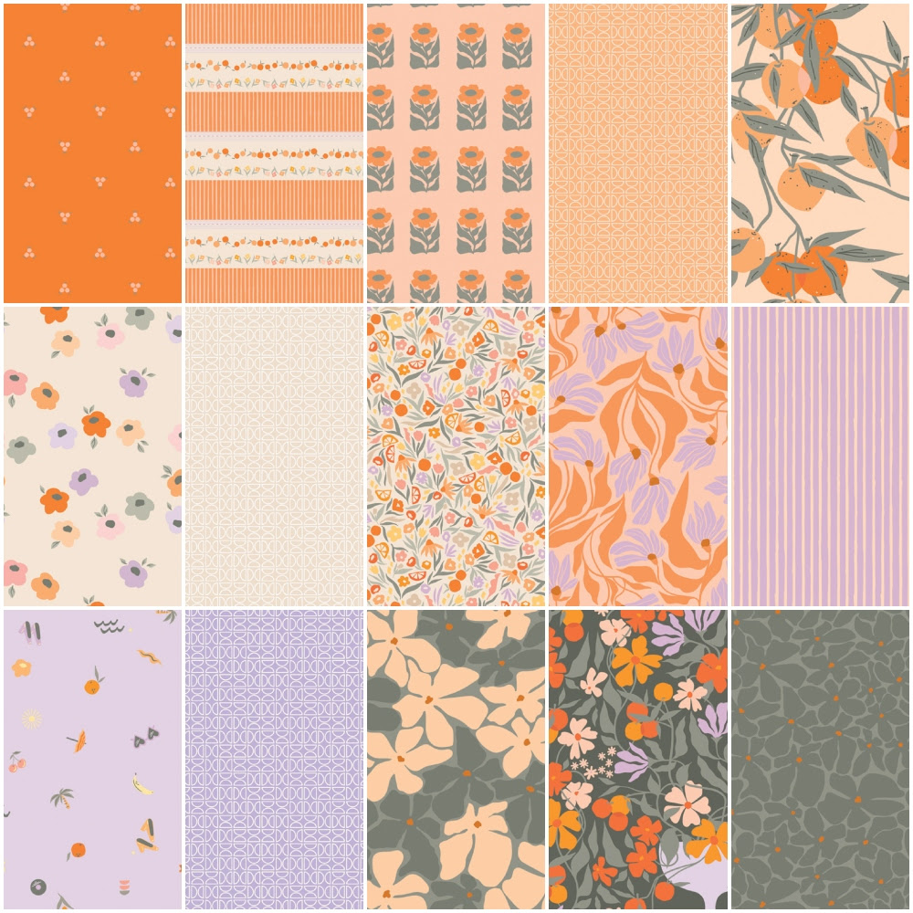Image of Tangerine 10" Fabric Wonders