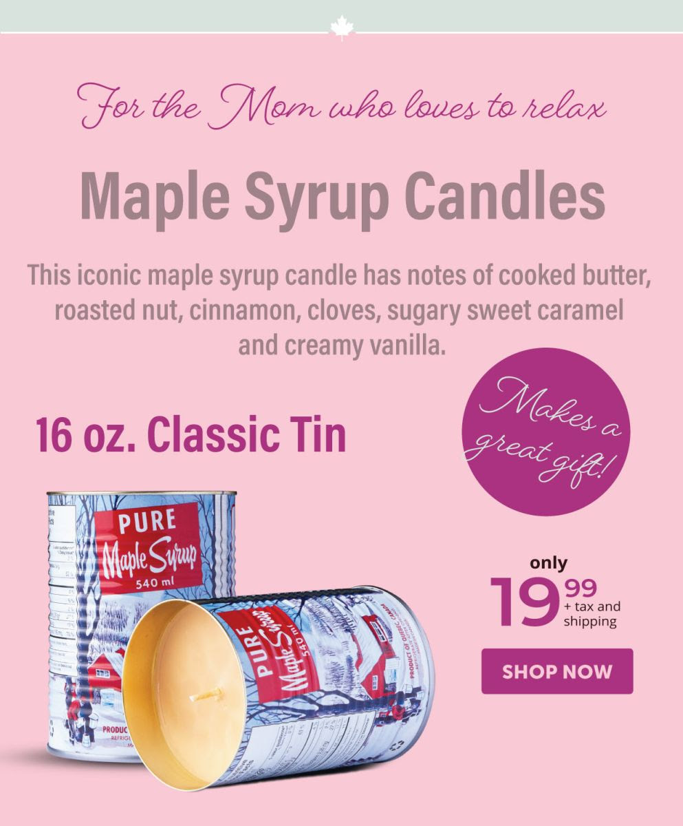 Maple Syrup Candles