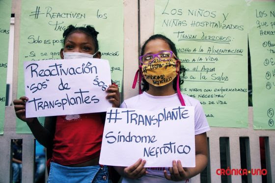 Niñas, niños y adolescentes siguen sin opciones siete años después de la suspensión de programa de trasplantes