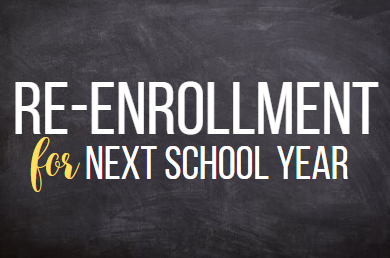 Re-Enrollment for '24-'25 School Year | St. Thomas More Cathedral School
