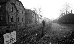 Imagen de archivo del campo de exterminio nazi de Auschwitz-Birkenau, en Polonia, donde murieron más de un millón de personas, en su mayoría judíos, durante la segunda Guerra Mundial.