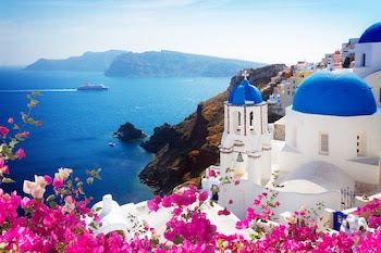 Santorini, en Grecia (Adobe Stock).