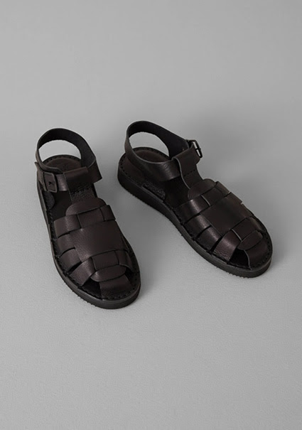 Fracap Leather Sandals