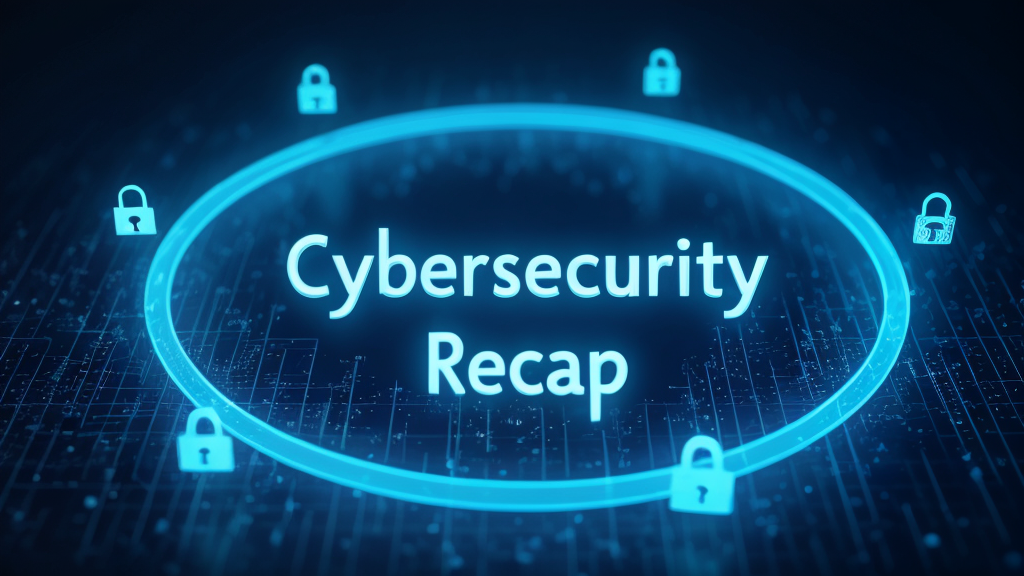 Cybersecurity Recap