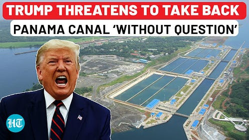 Trump To Invade US Ally? Incoming Prez Threatens To Reclaim Control Of  Panama Canal Built By America