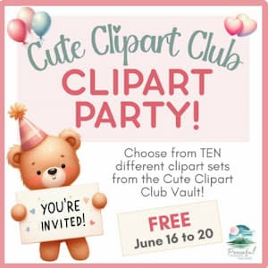 Cute Clipart Party