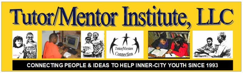 Tutor Mentor Institute LLC newsletter heading with blue background