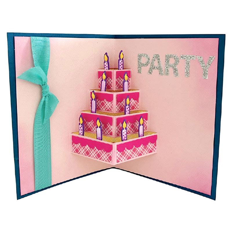 Image of Pop-Up Cake Drop-in Insert Die Set