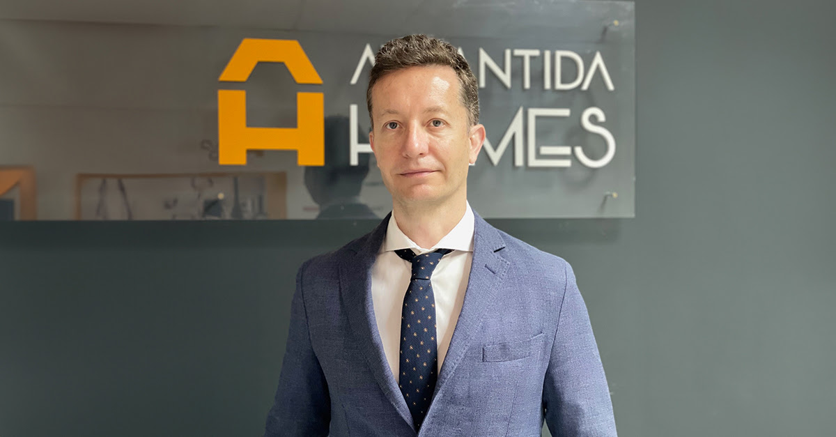 Fernando Agudo, director general de la promotora Atlántida Homes