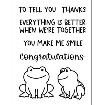 Image of Frogs Kit Clear Stamp Set