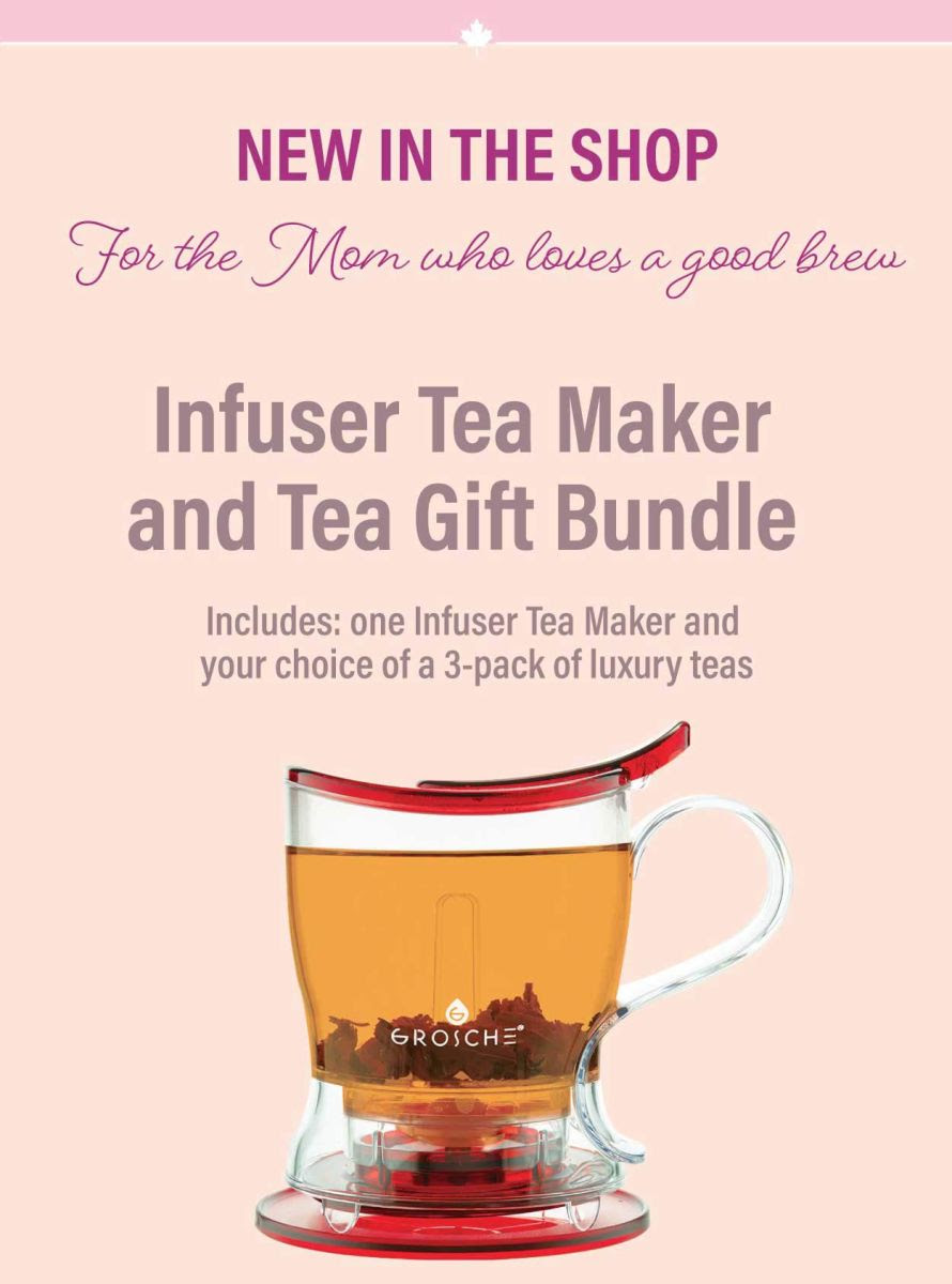 Infuser Tea Maker and Tea Gift Bundle