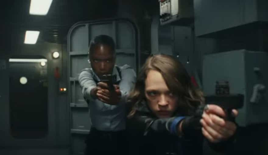 Shira Hass in the trailer for the newest 'Captain America' movie.