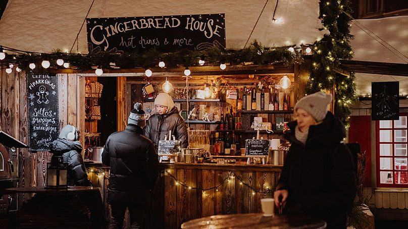 Mercado navideño de Riga