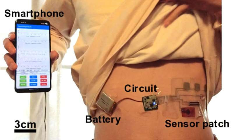 Smart sensor patch detects health symptoms through edge computing