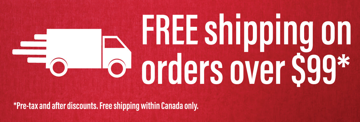 FREE shipping on orders over $99