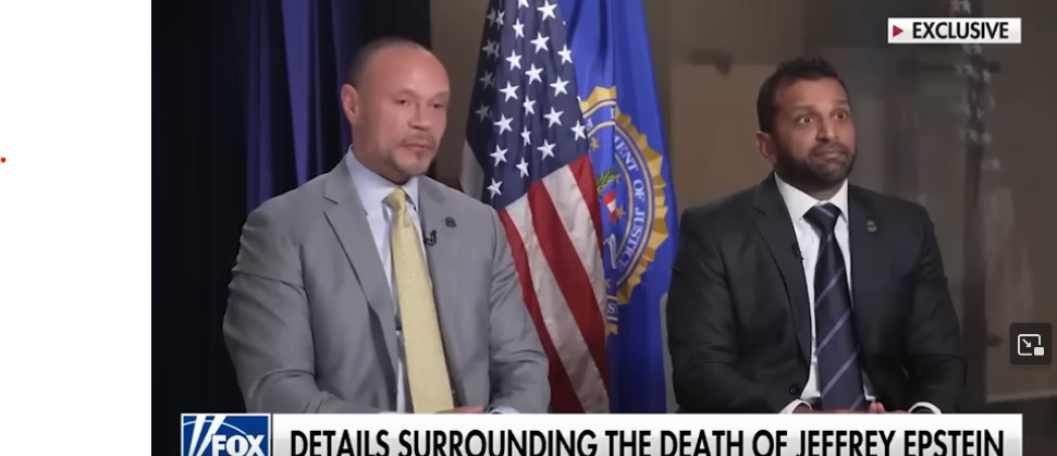 Dan Bongino on TV with Kash Patel.
