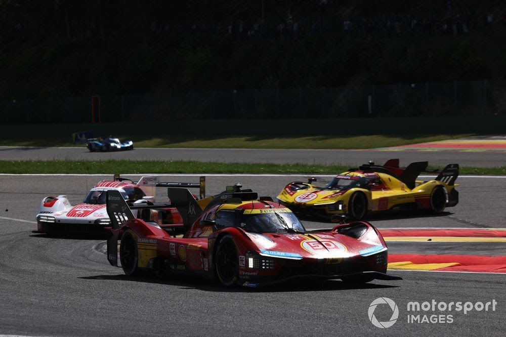 #50 Ferrari AF Corse Ferrari 499P: Antonio Fuoco, Miguel Molina, Nicklas Nielsen