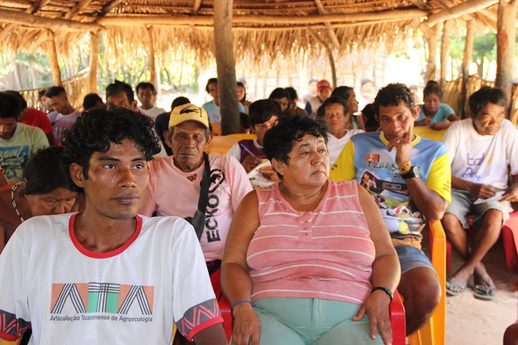 Encontro com tema "Nosso direito é originário: respeitem a Constituição Federal e nossos direitos e territórios" ocorreu na TI Apinajé. Foto: Laudovina Pereira/Cimi Goiás-Tocantins