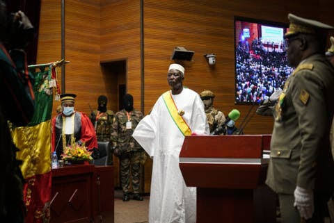 Mali Coup: Rtd.Colonel Bah Ndaw sworn in as Mali transition president (photos)