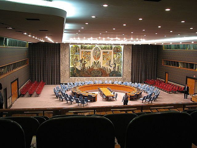 Chambers of the United Nations Security Council, 2006.