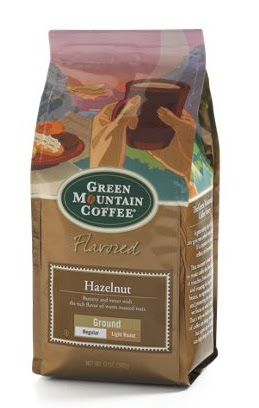 Green Mountain Hazelnut ground coffee