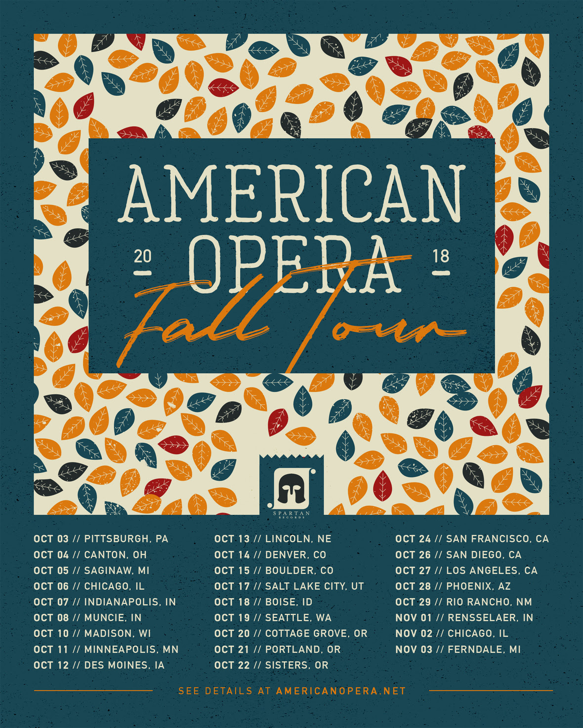 American Opera 2018 Fall Tour