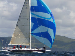 J/160 JAM sailing Van Isle 360 race