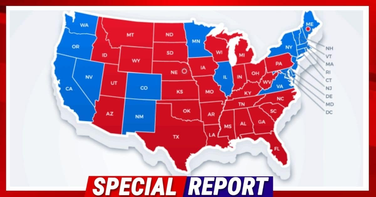 Red and Blue States Clash in Stunning Showdown - You Won't Believe Who Completely Dominated