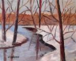 Winter Landscape - Posted on Monday, January 12, 2015 by Rita Bowers