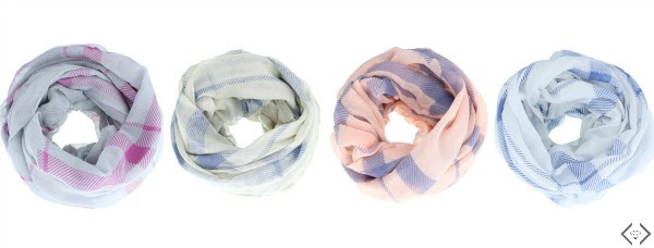 plaid infinity scarf for $3.99