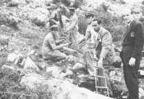Foto d'archivio delle foibe (ANSA)