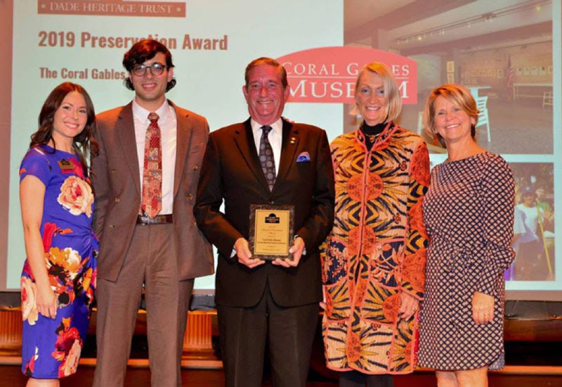 Dade Heritage Trust Honors Coral Gables Museum With 2019 Preservation