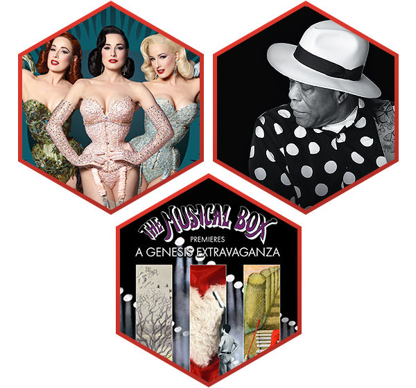 Book online - Dita Von Teese, La Nuit du Blues, The Musical Box 