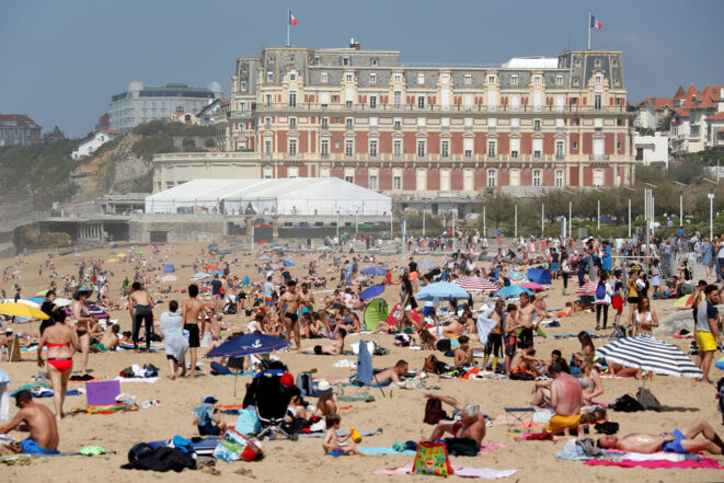 Biarritz, en avril 2018. © REUTERS