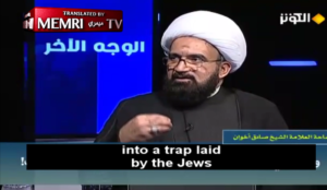 Muslim cleric claims that story of Muhammad killing 900 Jews is a “Holocaust-like lie” fabricated by the Jews