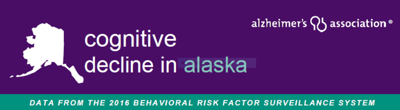 cognitive decline in alaska Data from the 2016 Behavioral Risk Factor Surveillance System 